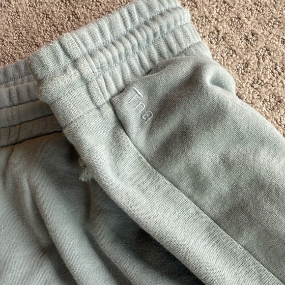 Aritzia TNA AiryAF Fleece in Soft Green - Picture 2 of 5